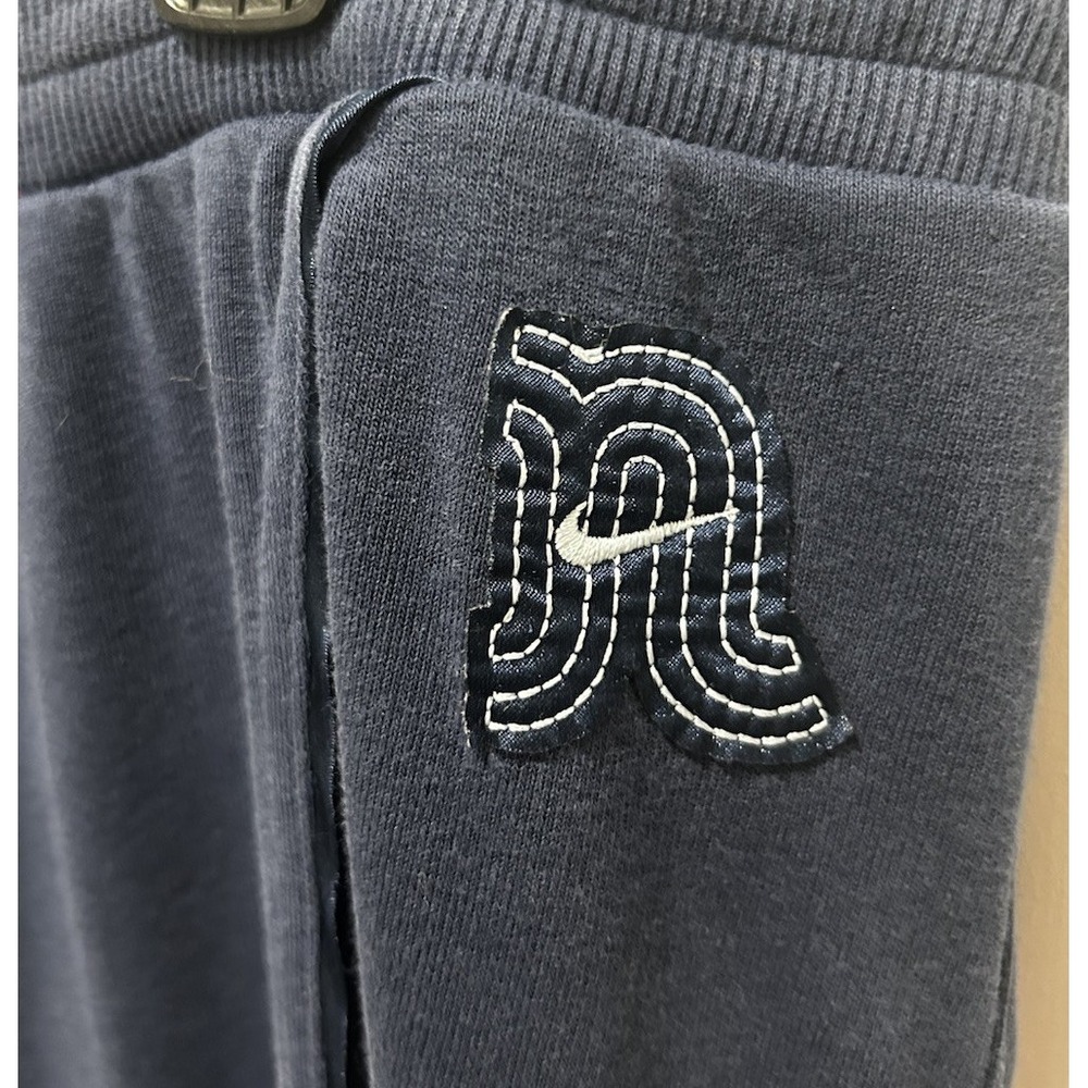 Vintage Nike Navy Cotton Sweatpants 90s‎ Track Lower Case n Y2K Late 90's Rare
